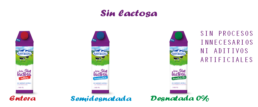 leche sin lactosa